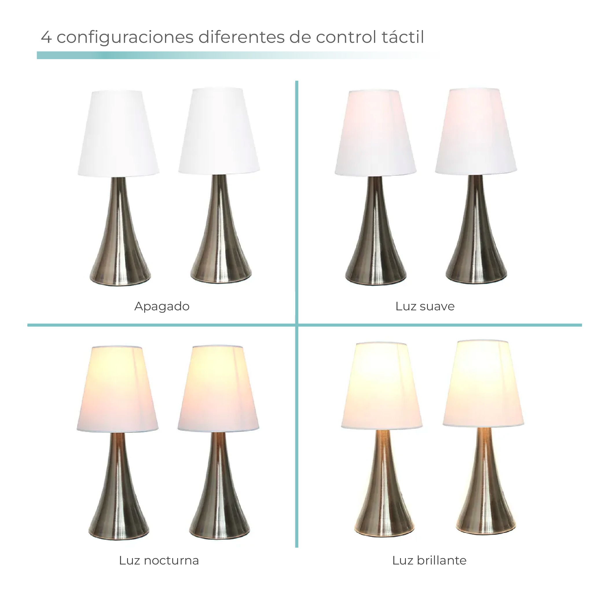 Miniatura 3 de Lampara pequeña x2